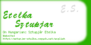 etelka sztupjar business card